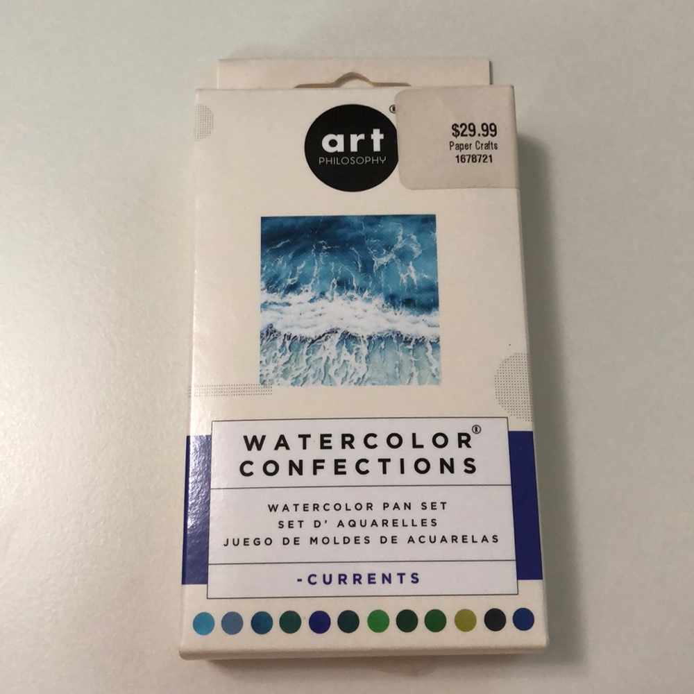 NWB✨Prima Art Philosophy Currents Watercolor Pan